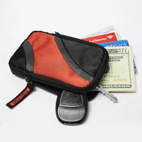 Case Logic Small Size Case With Armband (Black&Orange Color) (Option: Case)